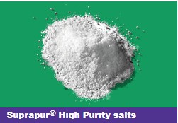 Suprapur High Purity salts